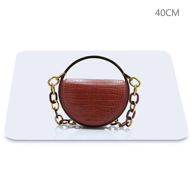 Acrylic Reflection Board Photography Board 20/30/40CM Background Board Black White Acrylic Photo Board Photo Prop