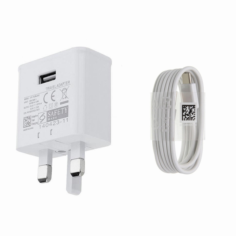 S6 UK standard three-pin fast charger for Samsung S7/S8/S10 phone plug QC3.0 charger UK