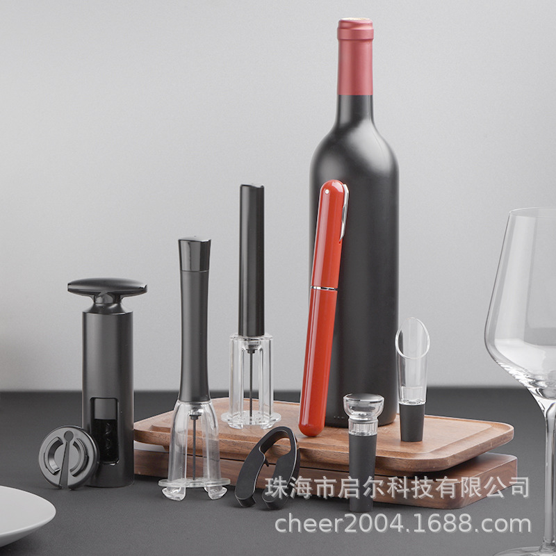 KLT Direct Supply Air Pressure Wine Opener Kitchen Trace-free Wine Opener Wine Needle Type Air Pressure Wine Opener
