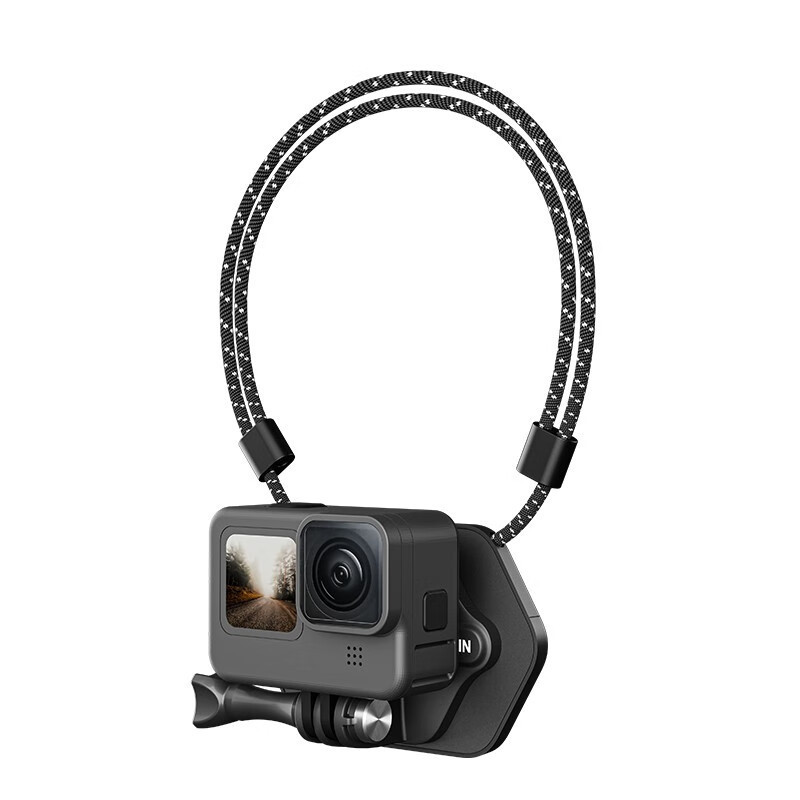 Taixun Magnetic Mount Neck Set for DJI Action5/4, GoPro13/12 Neck Mount