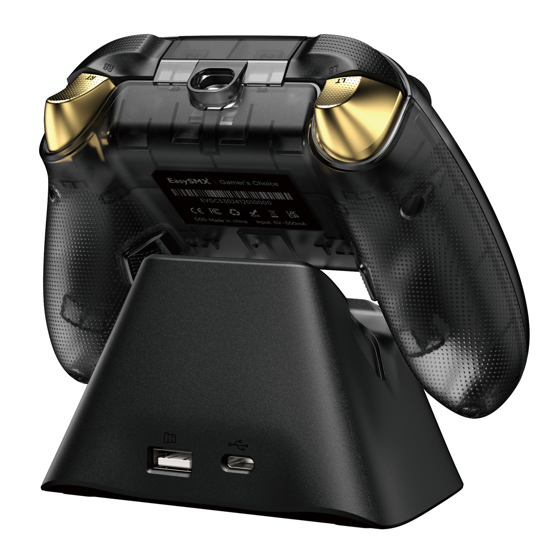EasySMX D05 PC Multi-Mode Game Controller with Dock Receiver Support NS/Android/Steam/PC