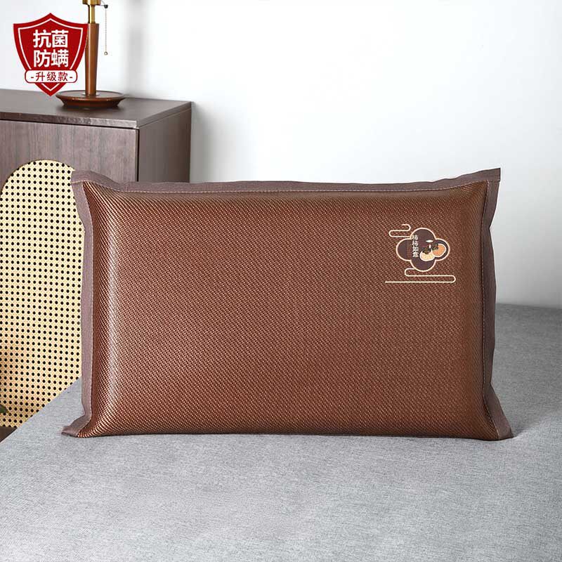Ice rattan pillowcase pair summer pillowcase single 48cmx74cm adult pillow inner cover new