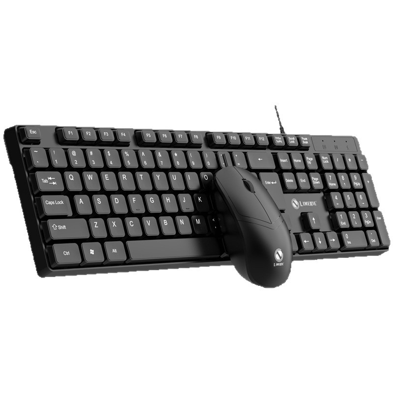 Limei T15 Wired Business Office Keyboard and Mouse Combo for All-in-One PC
