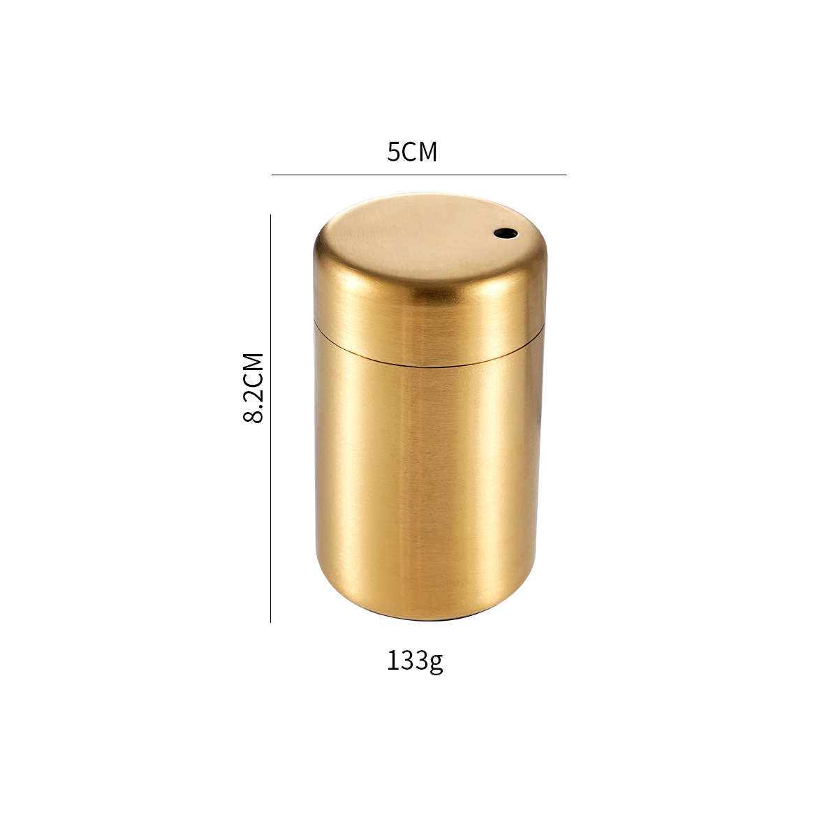 New Stainless Steel Home Toothpick Holder Restaurant Metal Toothpick Can Thickened Toothpick Tube