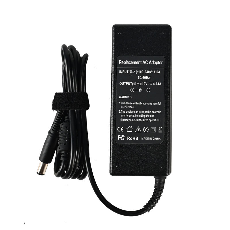 For HP laptop charger 19.5V3.33A 4.62A blue pin computer power adapter