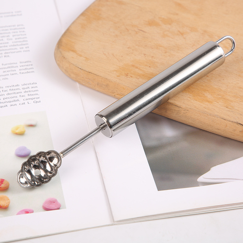 Double Head Fruit Spoon Melon Baller 304 Stainless Steel Caterpillar Set Multifunctional Shape Fruit Ball Scoop
