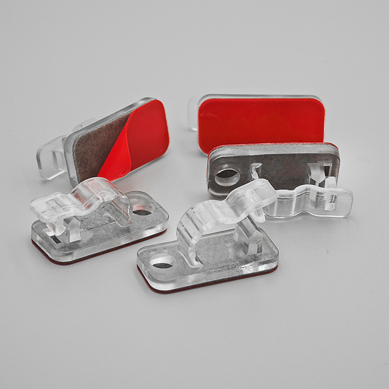 Hole Fixing Clip Wire Fixing Clip Self-Adhesive Cable Clip Desktop Cable Management Wire Organizer