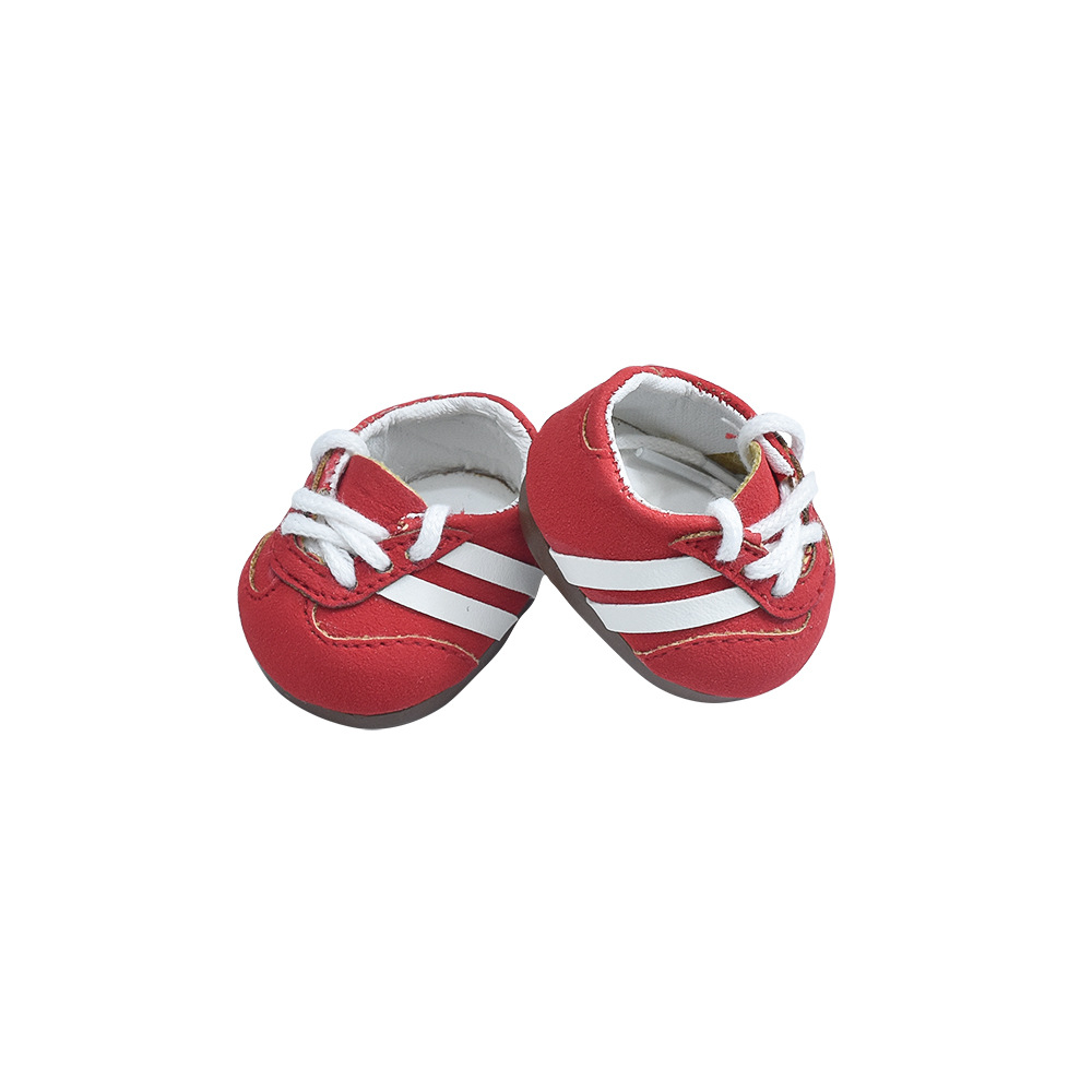 Doll Shoes 20CM Cotton Doll German Training Shoes Chubby Body Standable Times Youth Group Star Doll Clothes Change