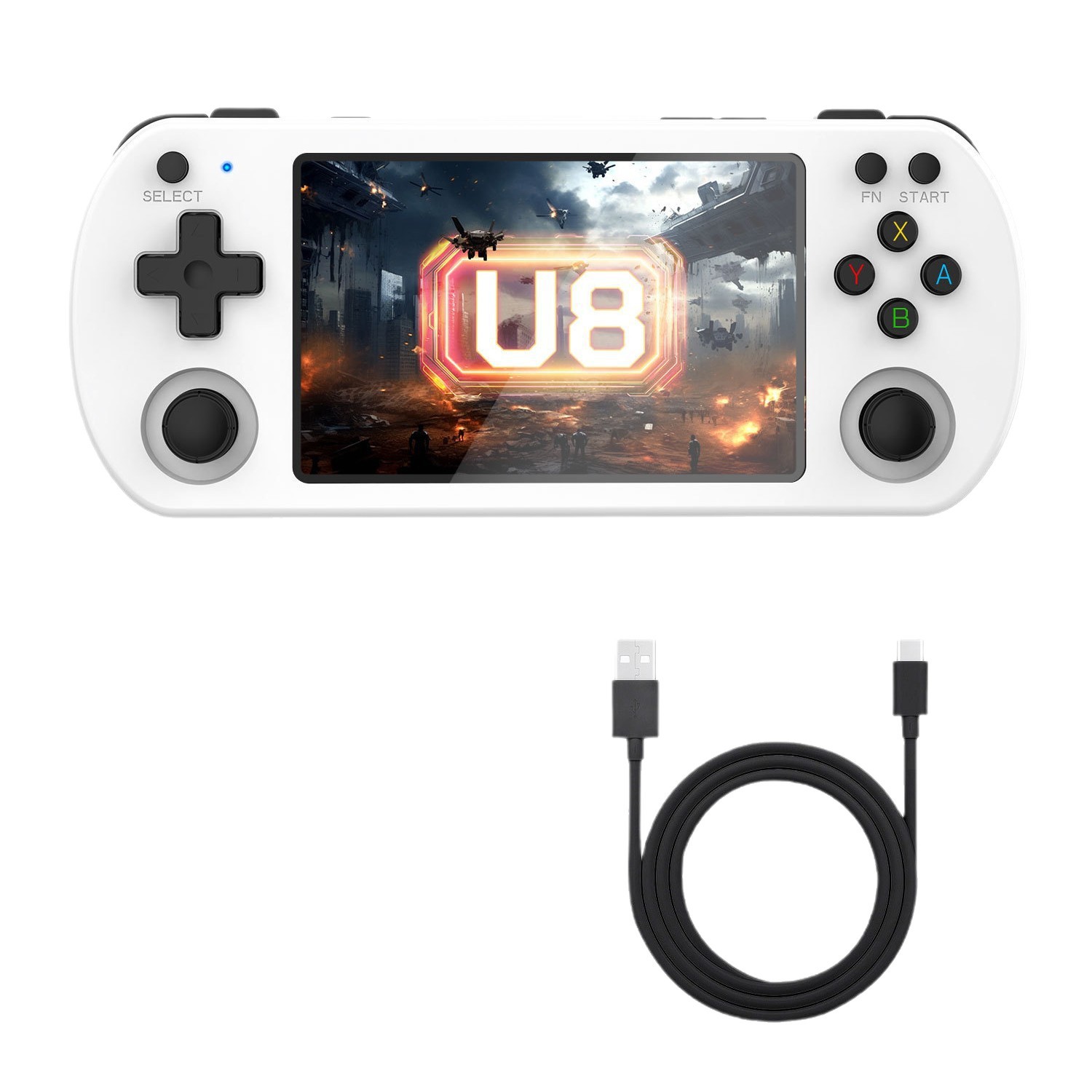 U8 open-source handheld game console 64/128G 4.0-inch IPS screen Linux system portable