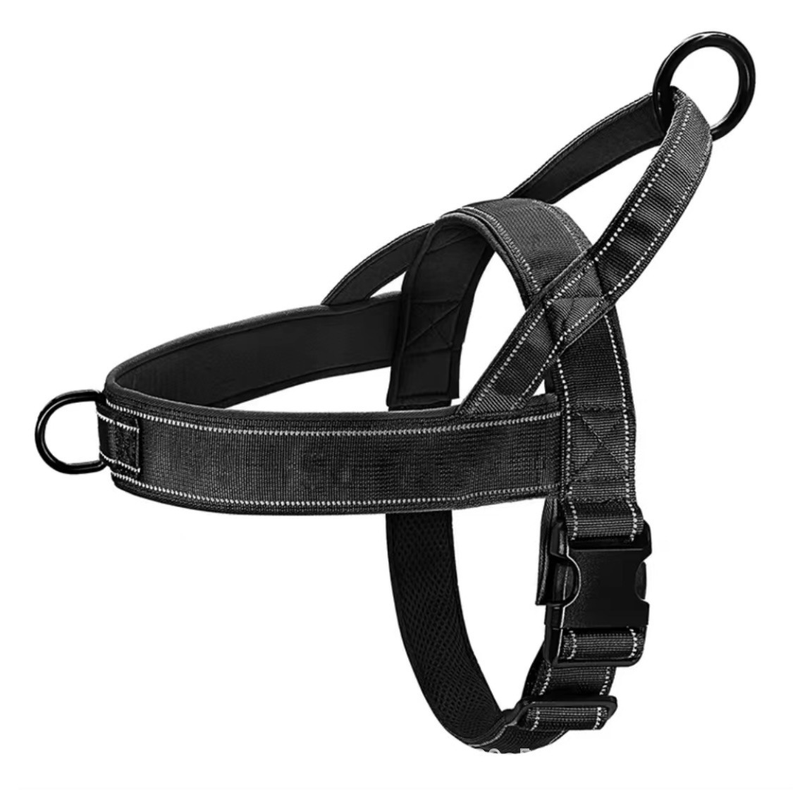 Dog chest harness vest type leash large dog dog collar horse dog golden retriever German shepherd border collie neck collar dog walking rope