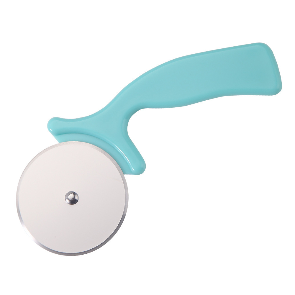 Stainless Steel Pizza Cutter Baking Tool Pancake Cutter Dough Divider Kitchen Round Rolling Knife
