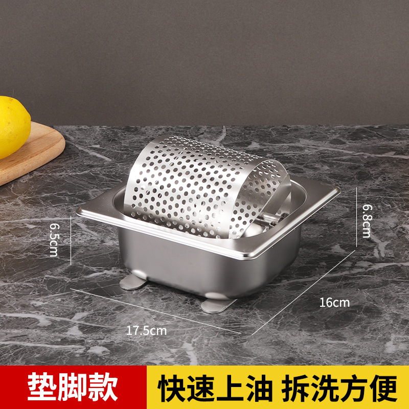 Thickened stainless steel butter spreader American-style burger tool butter roller street burger