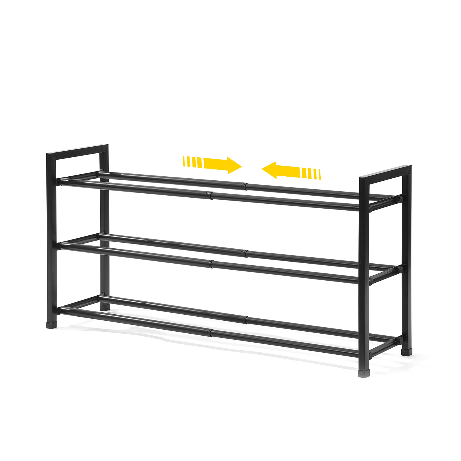 Exclusive shoe rack, simple, multi-layer, household, indoor, by door, shoes, telescopic storage rack, multi-layer shelf