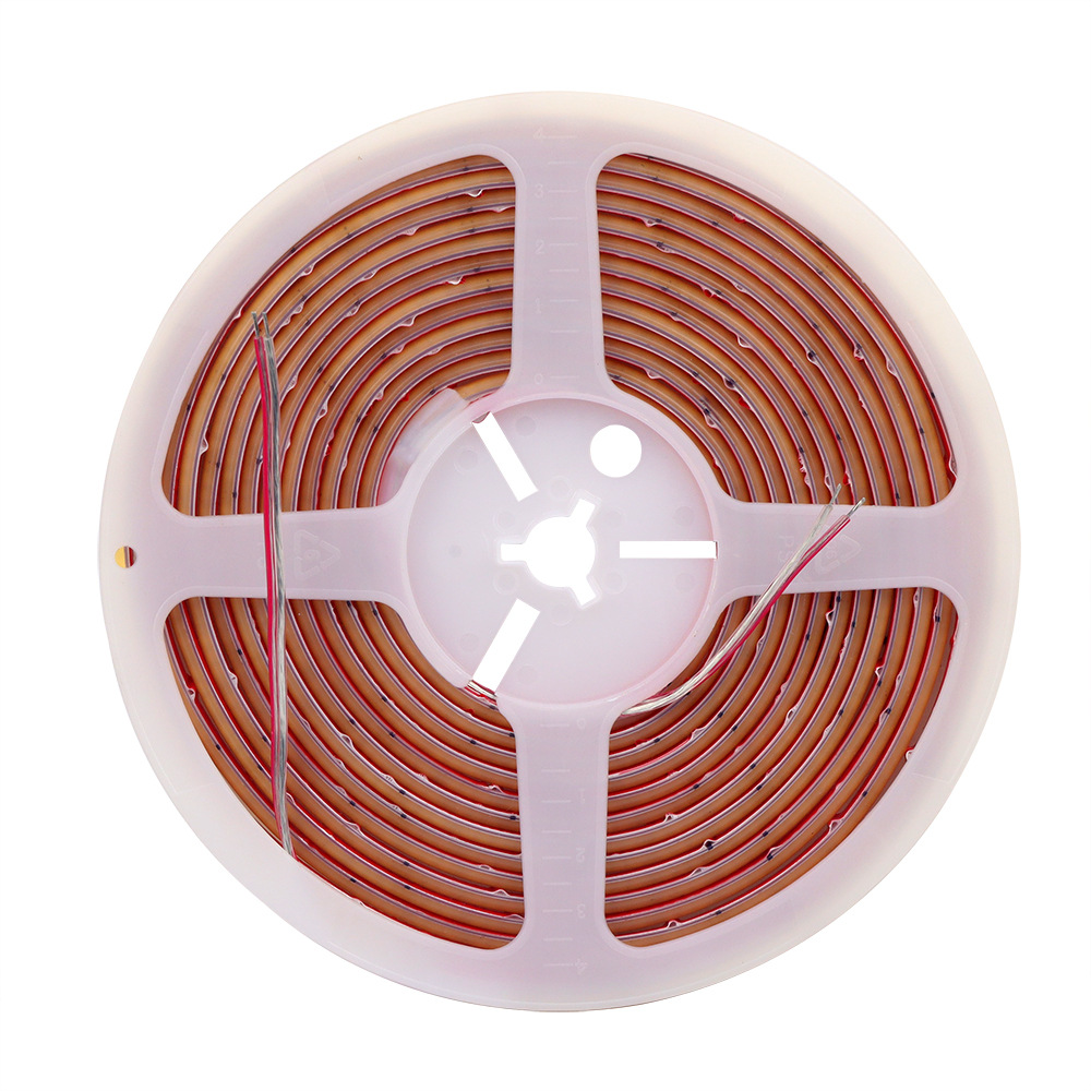 Neutral white 4000K natural white cob led strip 24v low voltage 320 lights glue bag pool underwater modification car boat
