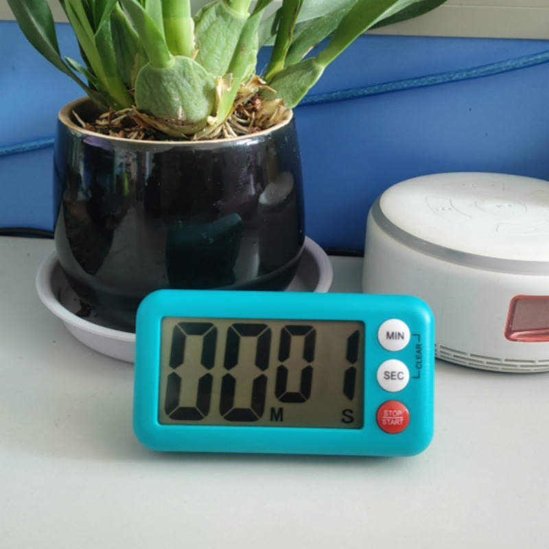 Kitchen Timer Japanese Komeki 7041 Stand Positive and Negative Countdown Japanese Style Magnetic Timer Electronic Timer