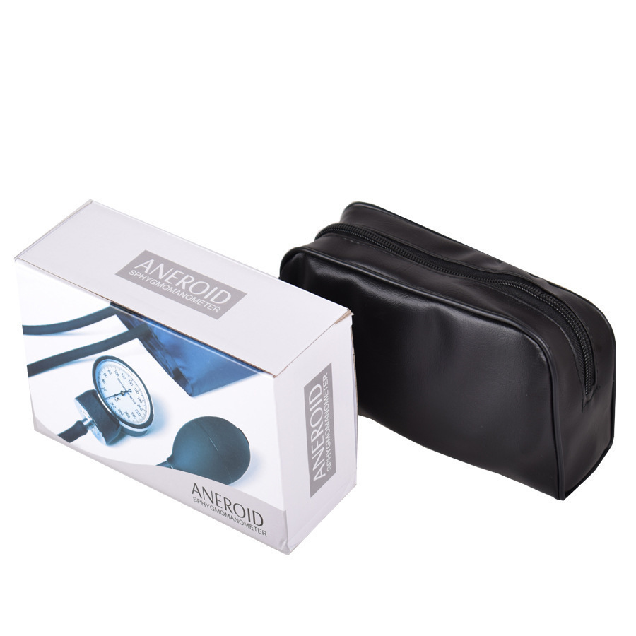 Manual Blood Pressure Monitor Single-Head Two-in-One Set with Stethoscope Arm Type Heart Rate Medical Old Style Blood Pressure Monitor