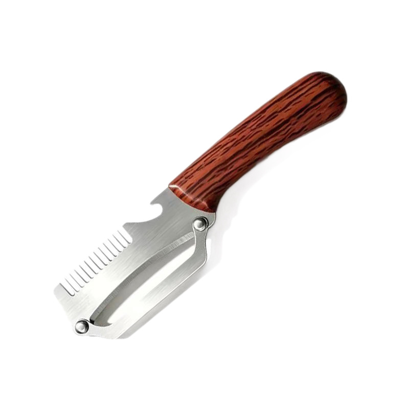 Household multifunctional stainless steel kitchen thickened fruit peeler and peeler dedicated for sugarcane and pineapple
