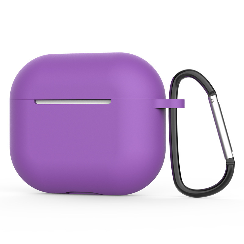 Apple Headphone Protective Case AirPods 3 Headphone Case Wireless Bluetooth Headphone Protective Cover Silicone Headphone Case