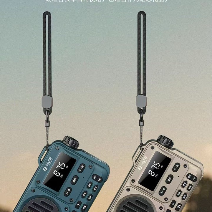 BUBUJIAN SAN BV800P Mini Bluetooth Speaker Portable Elderly Radio Multifunctional Card Slot Small Audio
