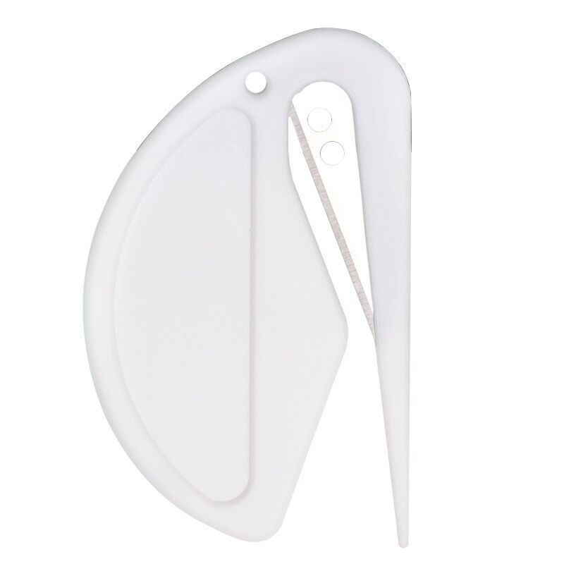 Plastic mini kitchen opener, anti-slip cutter, multifunctional unboxing knife, rope cutter, baking packaging tool