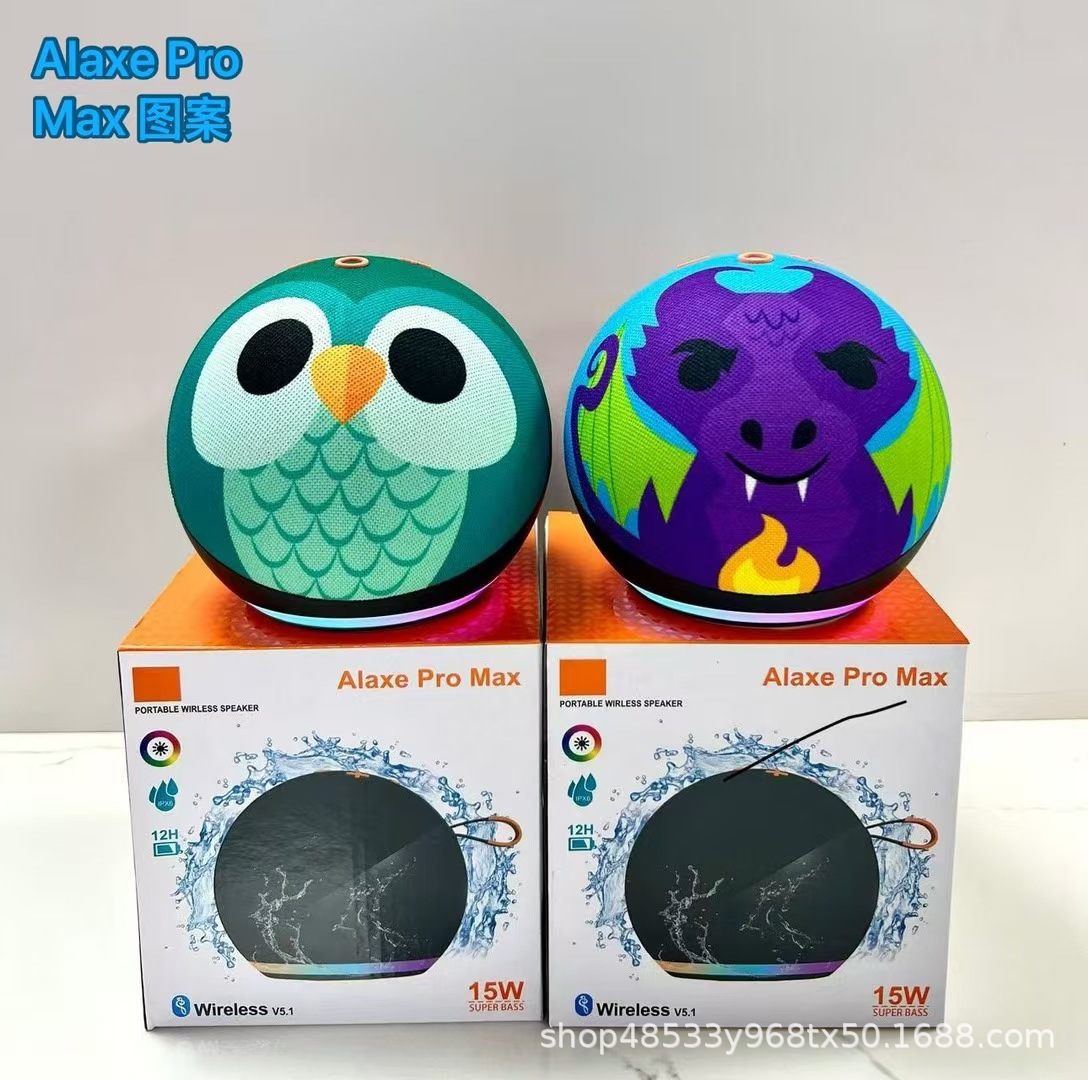 New AlaxePro Colorful Wireless Bluetooth Speaker Portable Card Mini Subwoofer Sound
