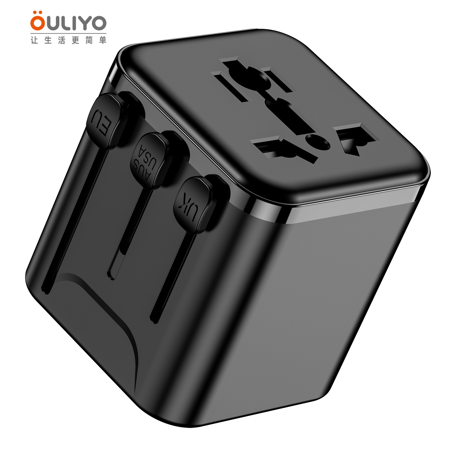 GaN Converter Socket 35W PD Fast Charging Multi-function Travel Plug Socket Fast Charger Adapter Plug