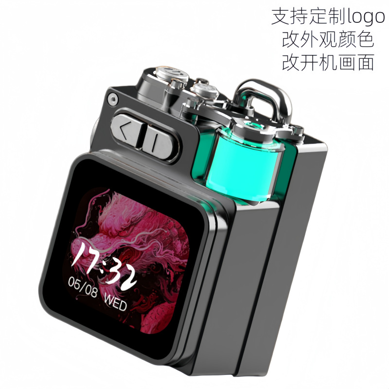 Custom Bluetooth speaker DK08 APP display screen metal wireless plug-in card heavy bass Bluetooth speaker K15 custom