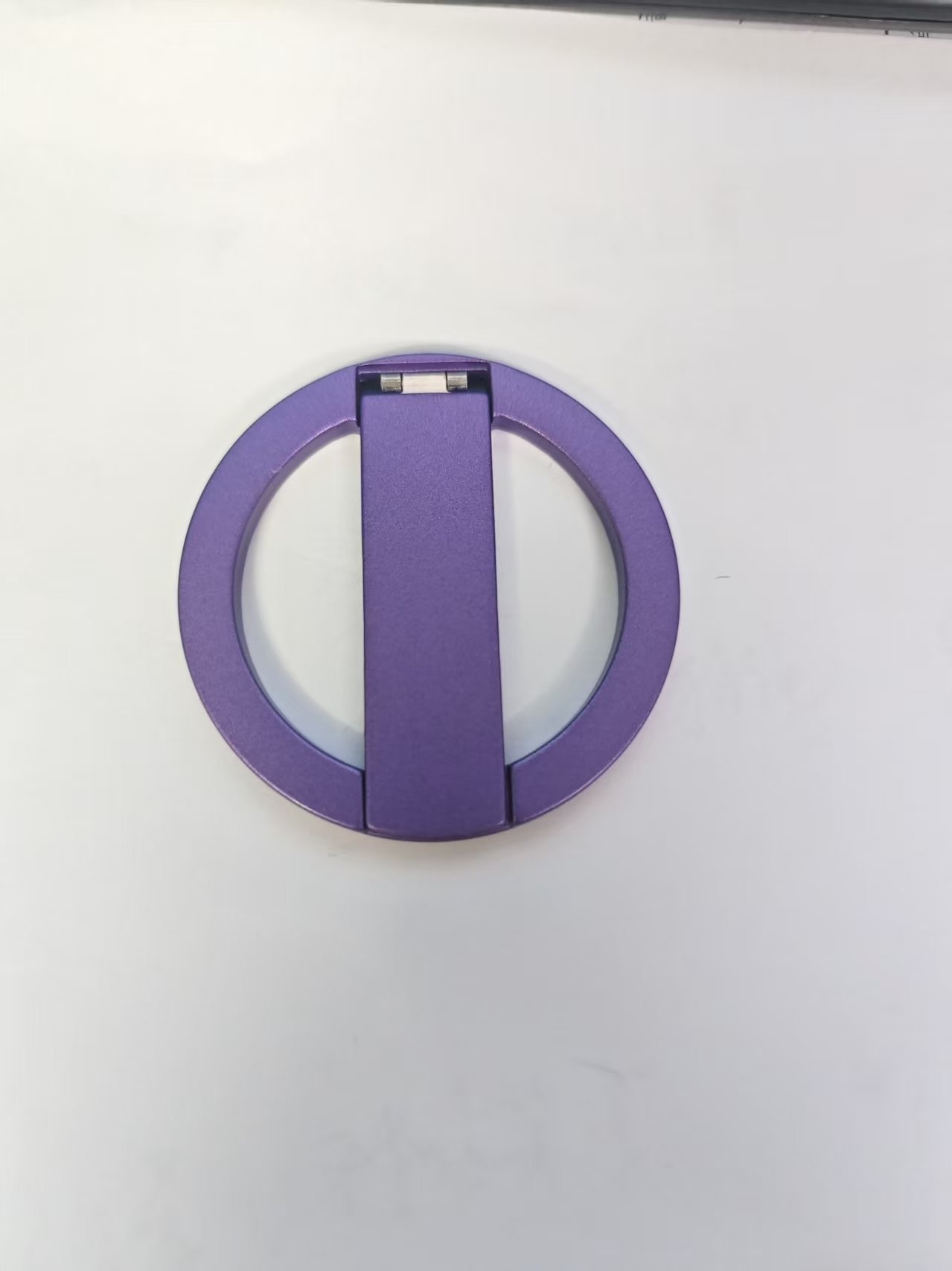 Magsafe Magnetic One-line Stand Full Metal Custom LOGO Desktop Support Lazy Stand Magnetic Ring Stand