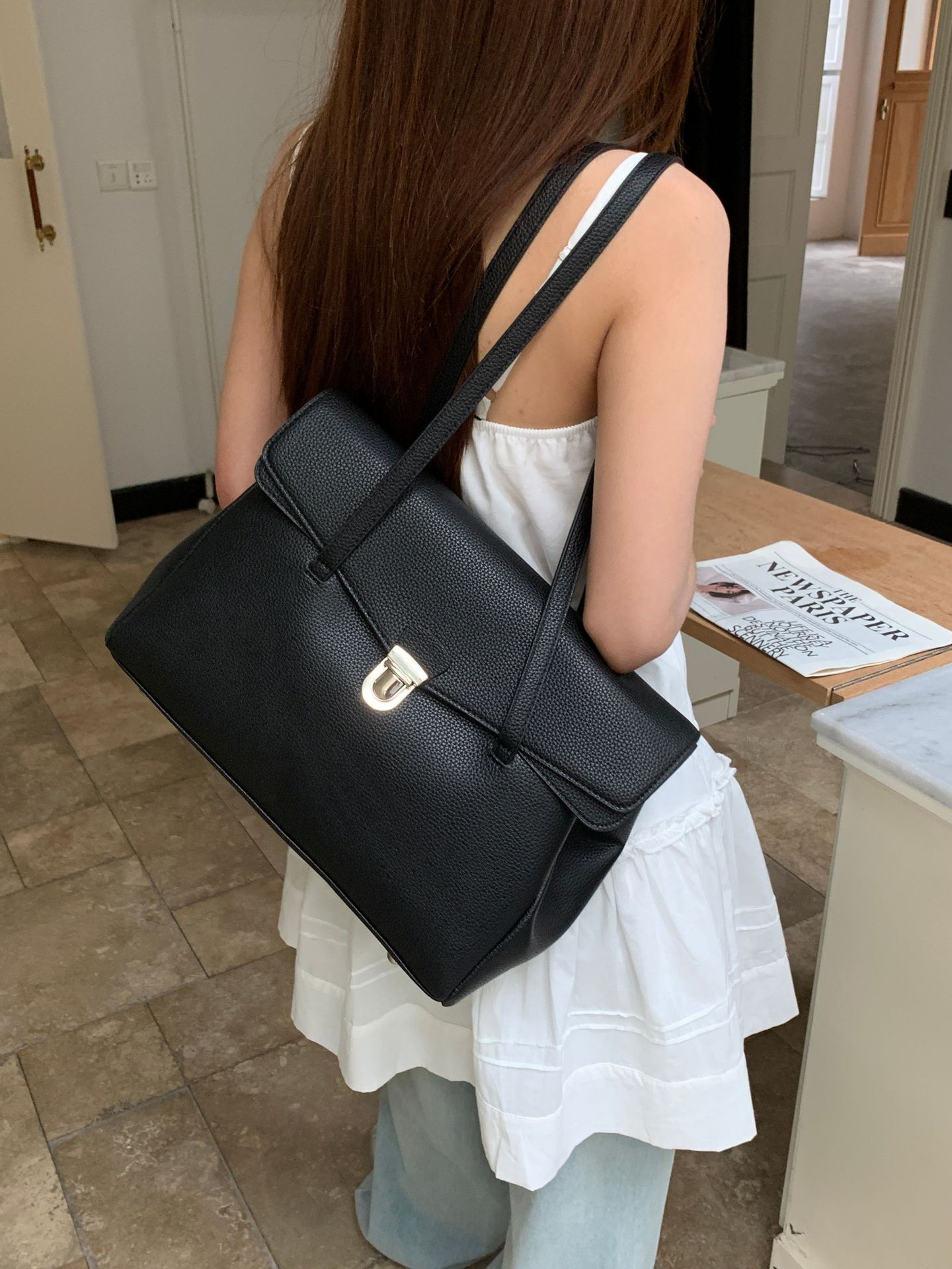 2026 New Spring/Summer New Flap Commute Single Shoulder Underarm Bag Tote Bag Women