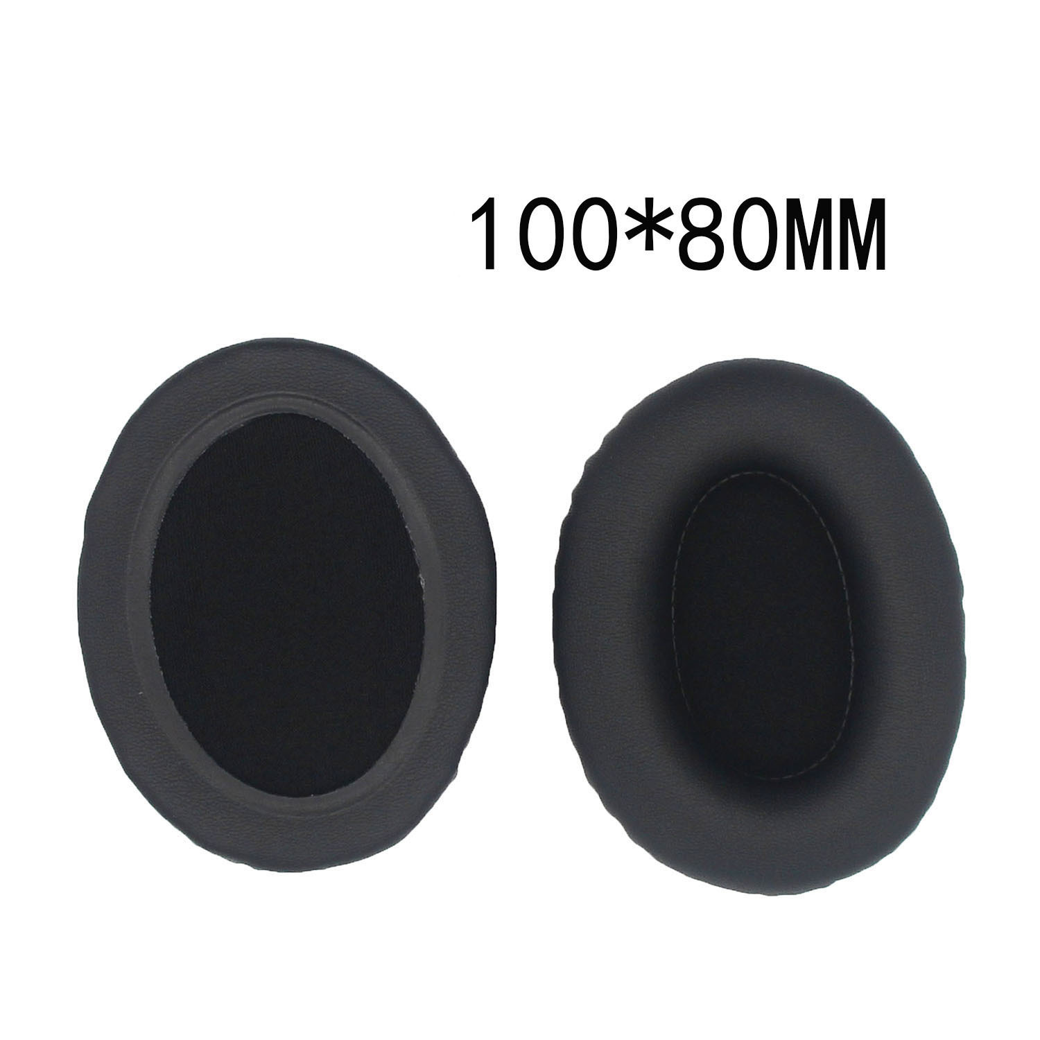 Oval universal headphone earpads 90*70 95*75 100*80 105*85 110*90mm protein leather ear cushions