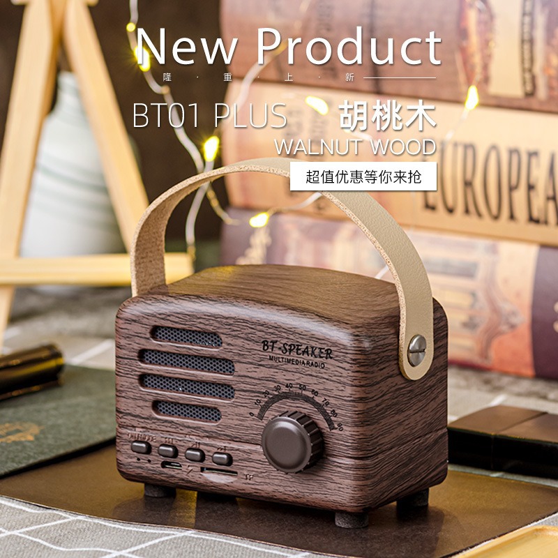 Bluetooth small speaker computer new mini gift novel portable radio mobile card small audio