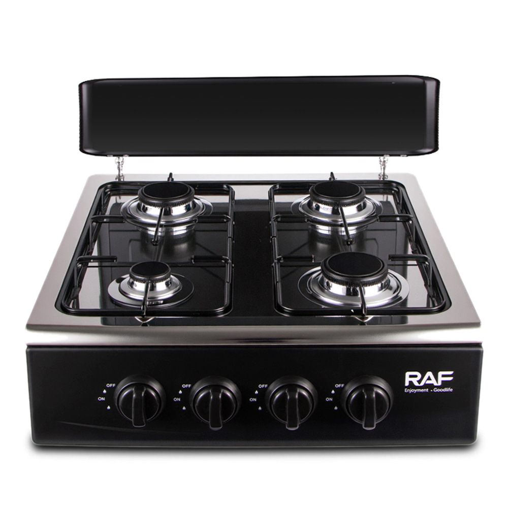Export European Style Vertical European Separate Stove 4-Burner Natural Gas Stove Gas Cooker with Rack
