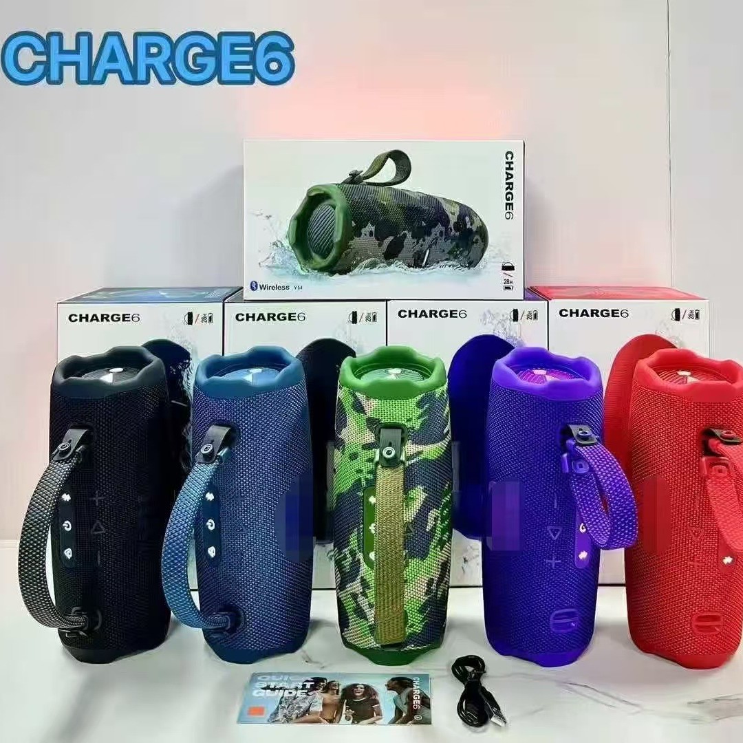 E6 High-End Music Shock Wave Portable Bluetooth Speaker Subwoofer Wireless Speaker Gift