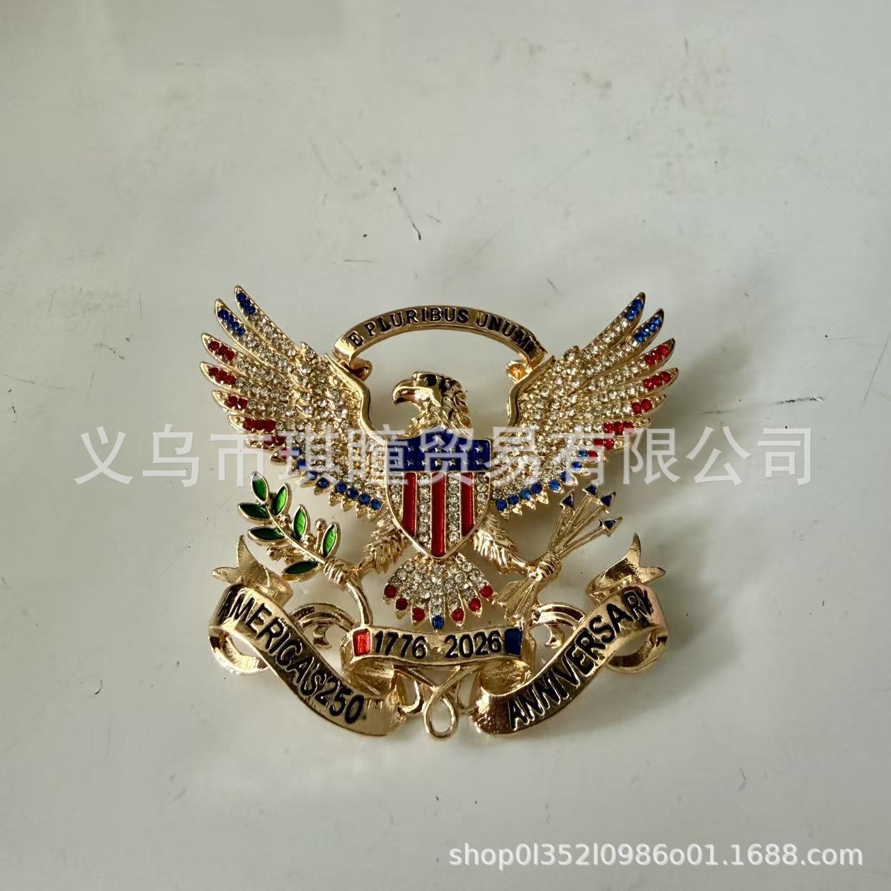 New America 250th Anniversary Commemorative Acrylic Pendant Independence Day Gift July Fourth Decoration