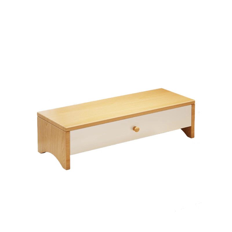 Computer Heightening Stand, Desktop Monitor Screen Stand, Heat Dissipation Rack with Drawer, Office Desk Organizer