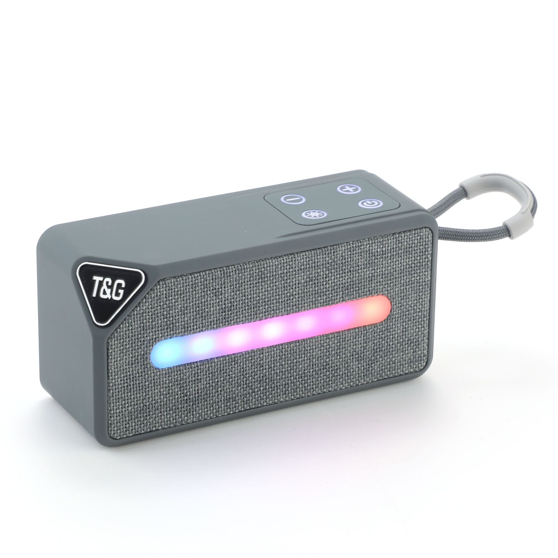 TG685 Square Color Light Gift Speaker High Volume Ultra Long Playback Wireless Radio Bluetooth Speaker Original Factory