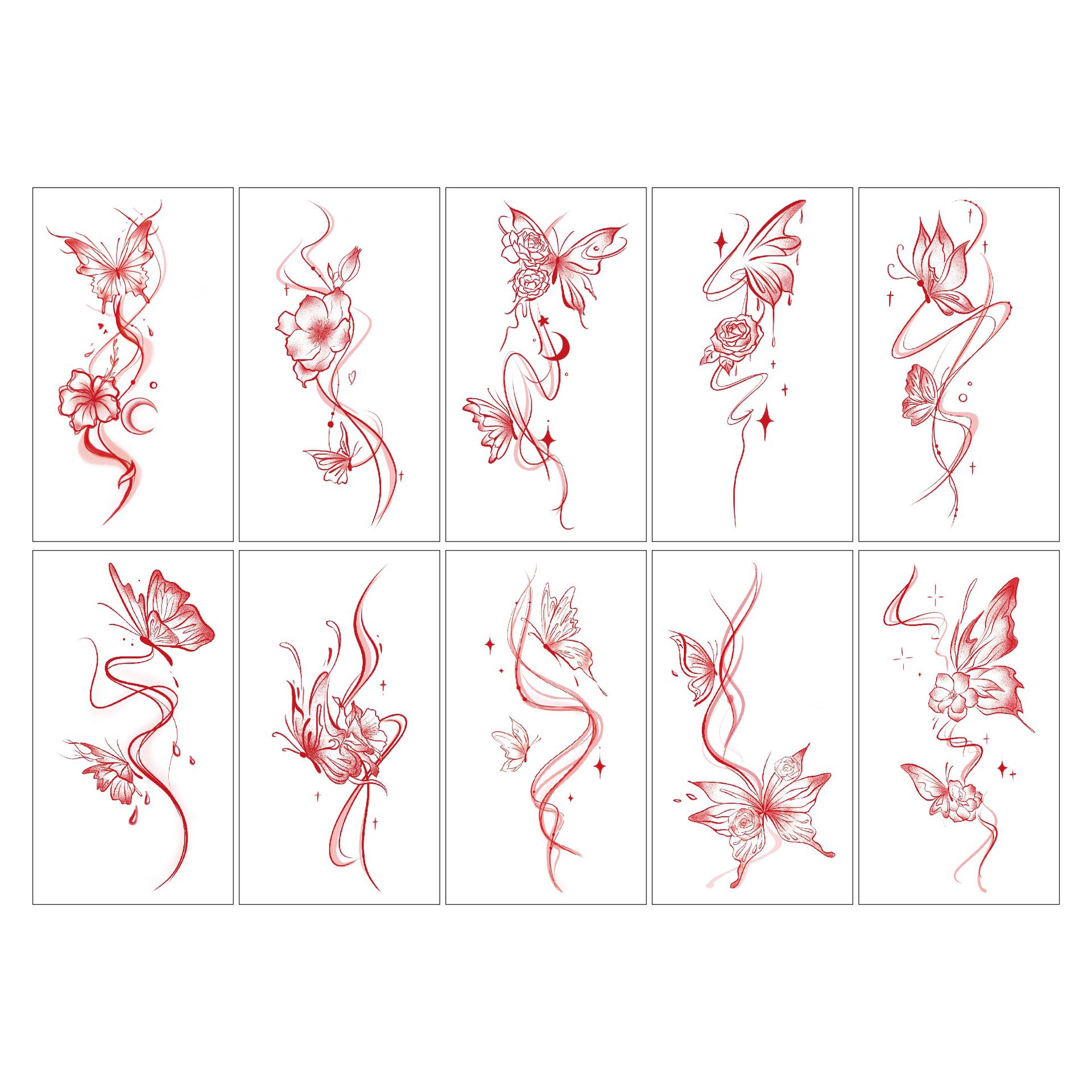 New Children Cartoon Tattoo Sticker Sticker Unicorn Dinosaur Mermaid Festival Tattoo Sticker