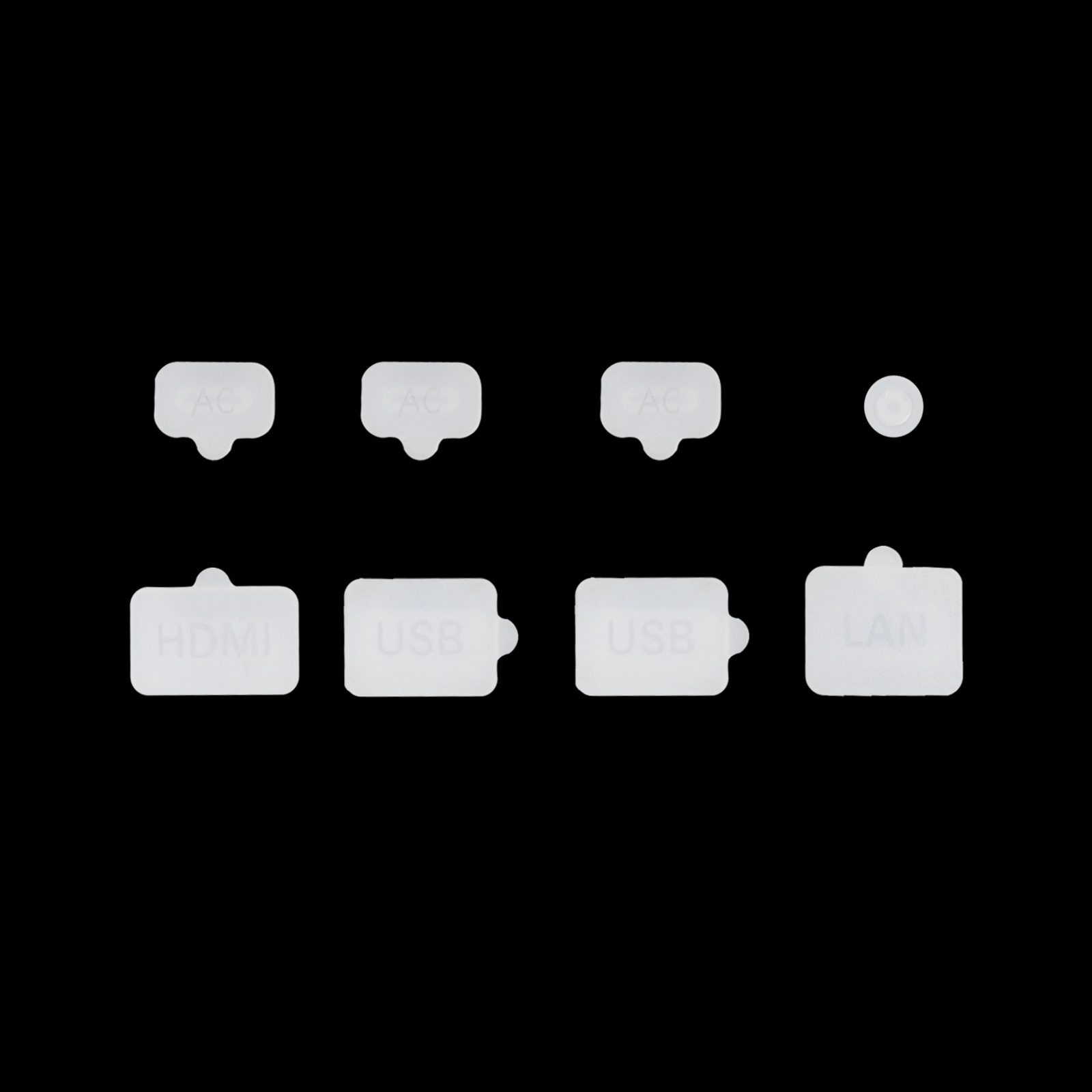 Switch 2 console dust plug set SWITCH 2nd generation dust plug USB HDMI silicone 8-piece set