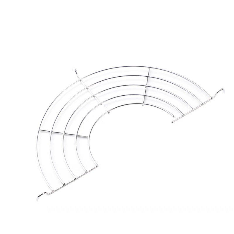 304 stainless steel oil draining rack, semicircular pot edge oil control rack, frying oil filter rack, drip oil rack, oil separation rack