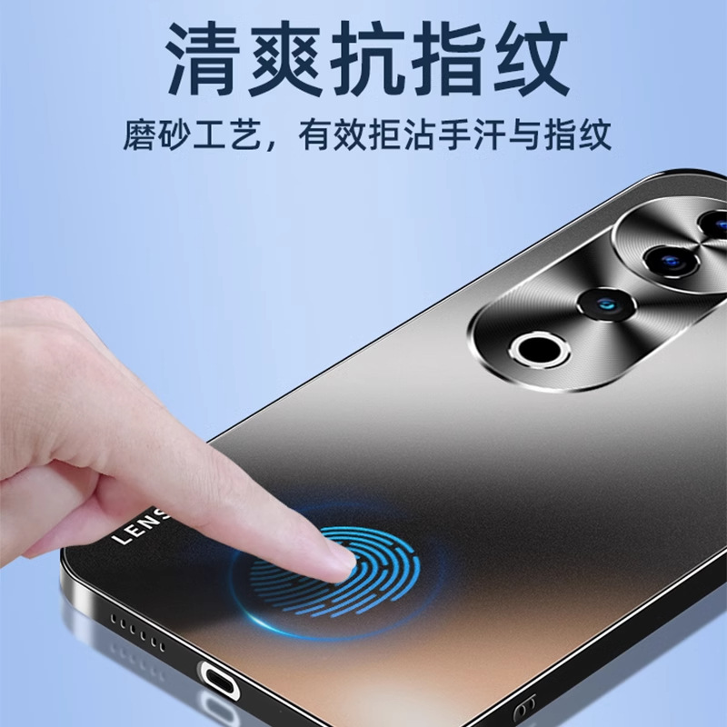 Applicable to Vivo s19 phone case new anti-drop electroplated frosted glass s19pro protective case ultra-thin heat dissipation high