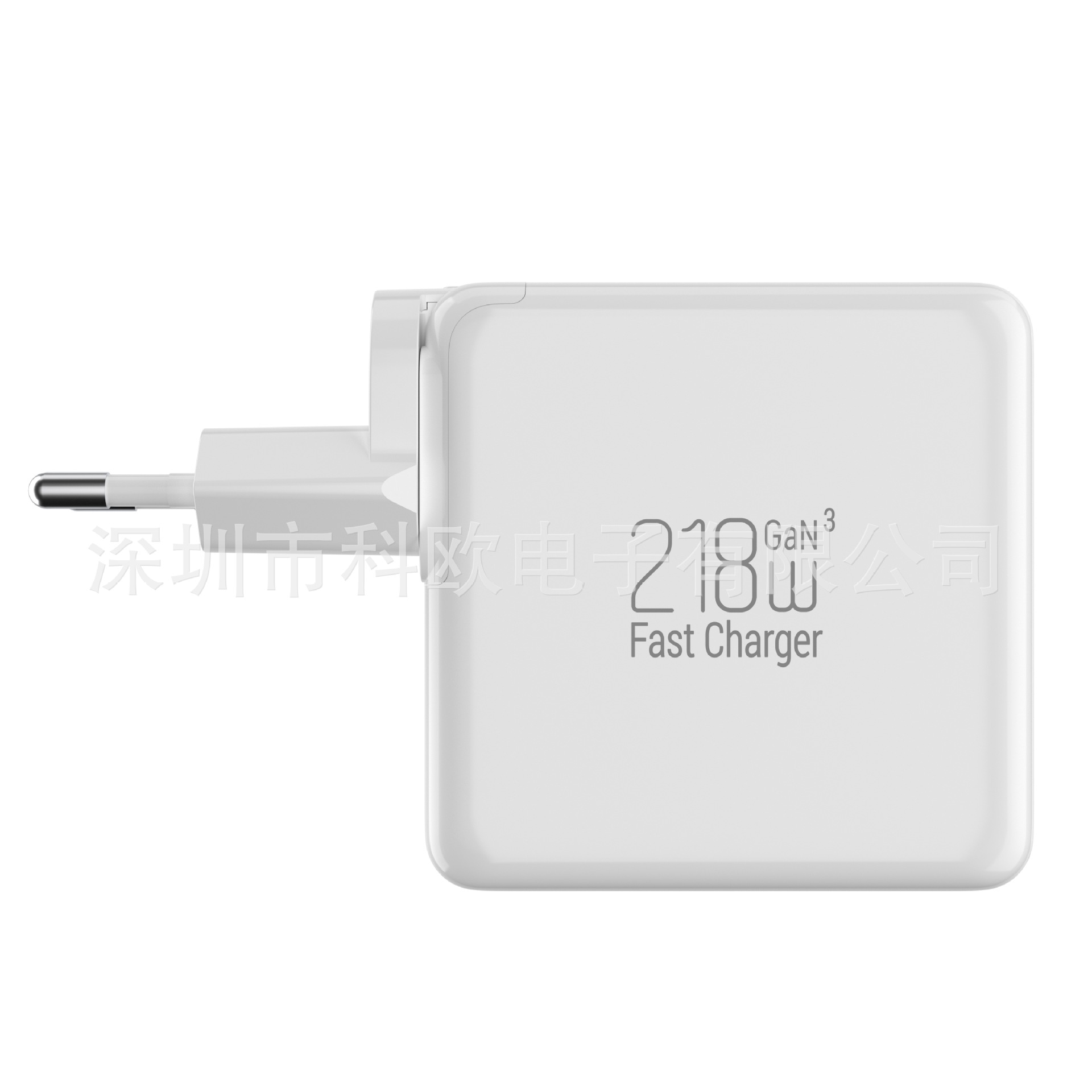 EU Plug - PD3.0 GaN 218W Fast Charger Type-C Multi-Protocol PPS Charger