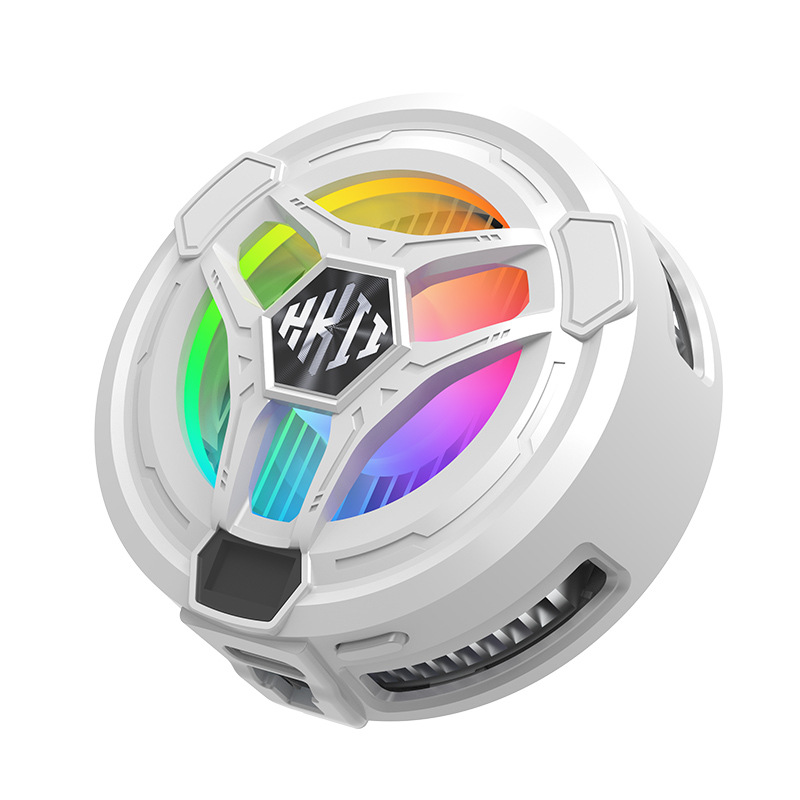 Strict selection new semiconductor phone cooler H9 three-speed adjustment magnetic clip-on two-in-one game cooling