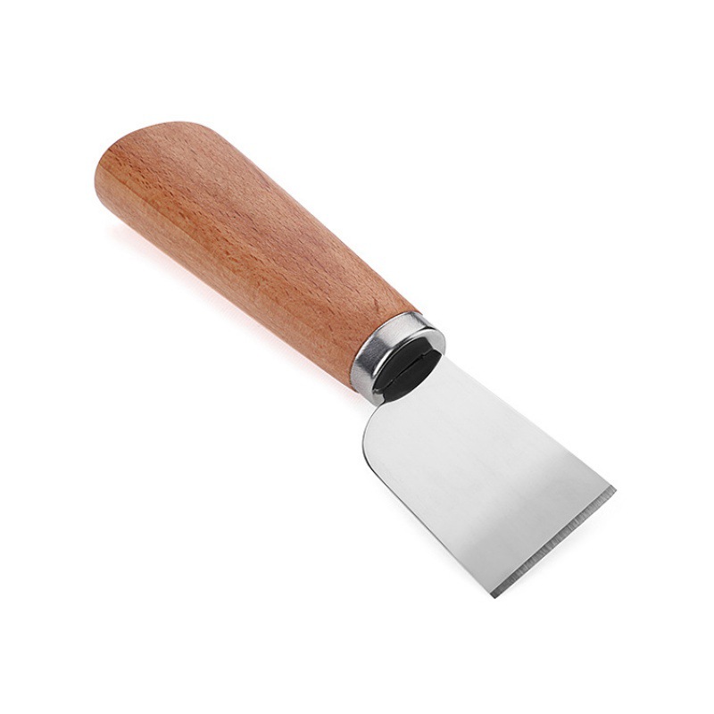 Stainless steel leather cutting knife DIY handmade leather tool leather knife cutting knife leather material cutting knife