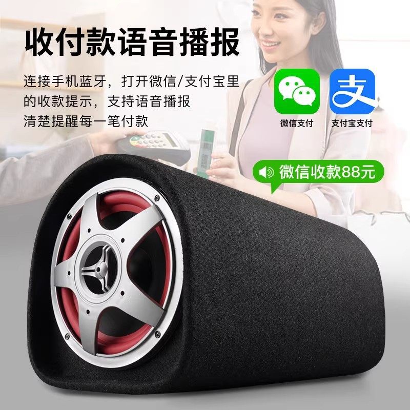 Soai D10 Car Audio Car Subwoofer Heavy Power Bluetooth Speaker Home Portable HIFI Sound Quality