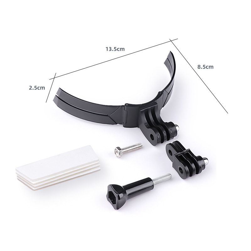 New Motorcycle Helmet Chin Mount Gopro 11/12/13 DJI Action Camera Integrated Helmet Mount