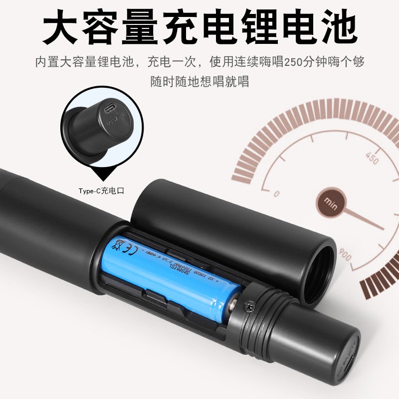 Wireless Microphone Home K歌 One to Four Outdoor Speaker Karaoke Conference Host Performance Microphone
