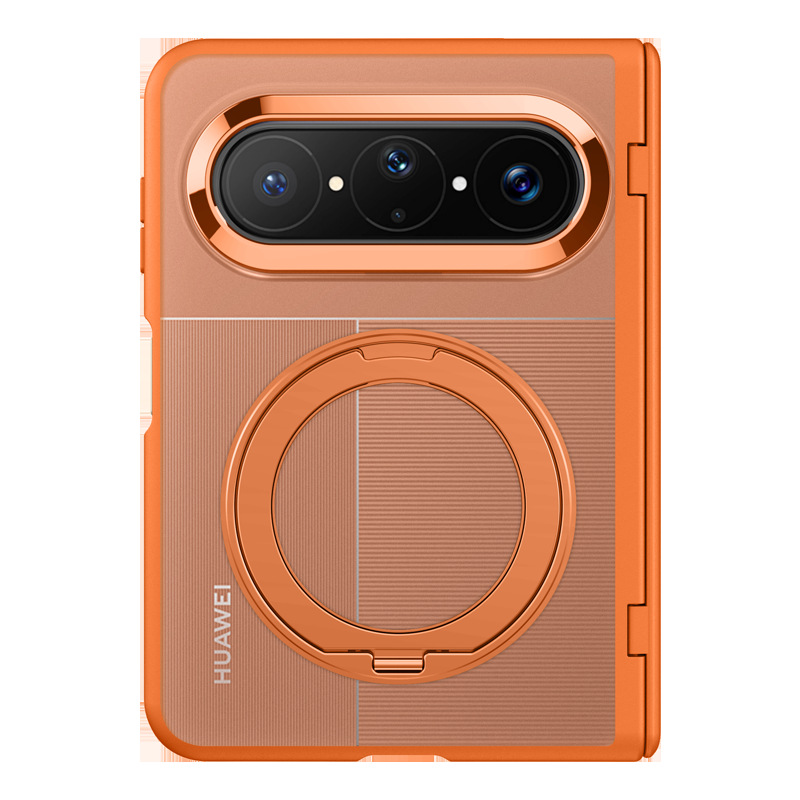 New applicable to Huawei Pura X Max phone case shield series magnetic 360 bracket skin-feel case film integrated