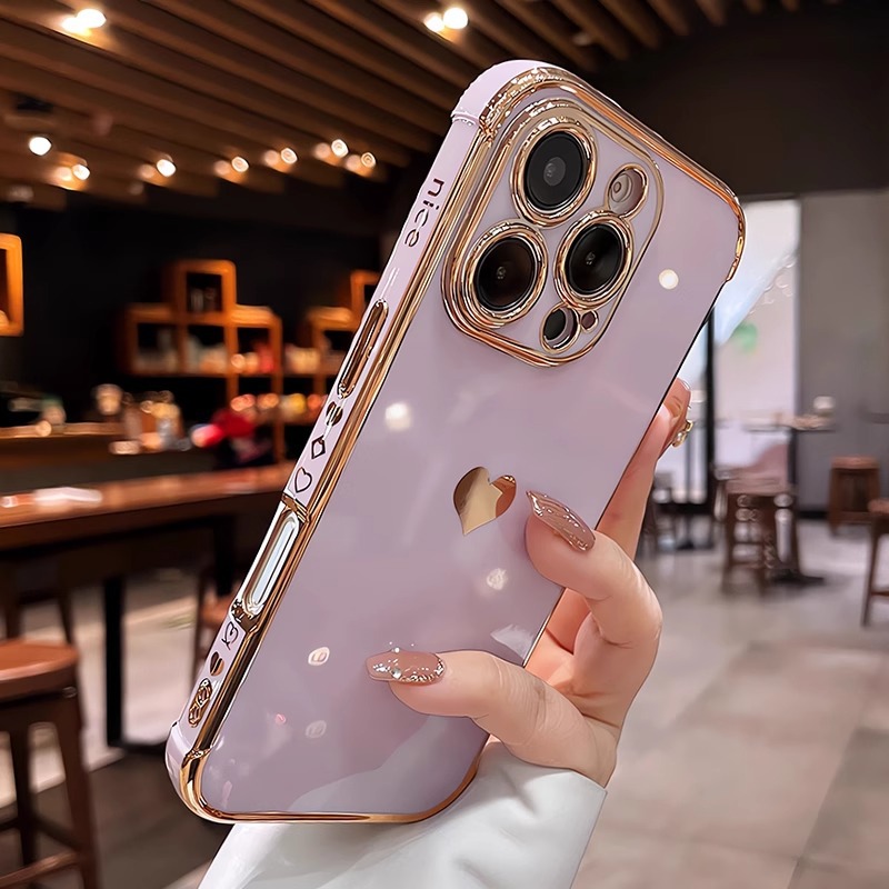 Apple 17pro phone case iphone16promax new lens full coverage 15 electroplating applicable