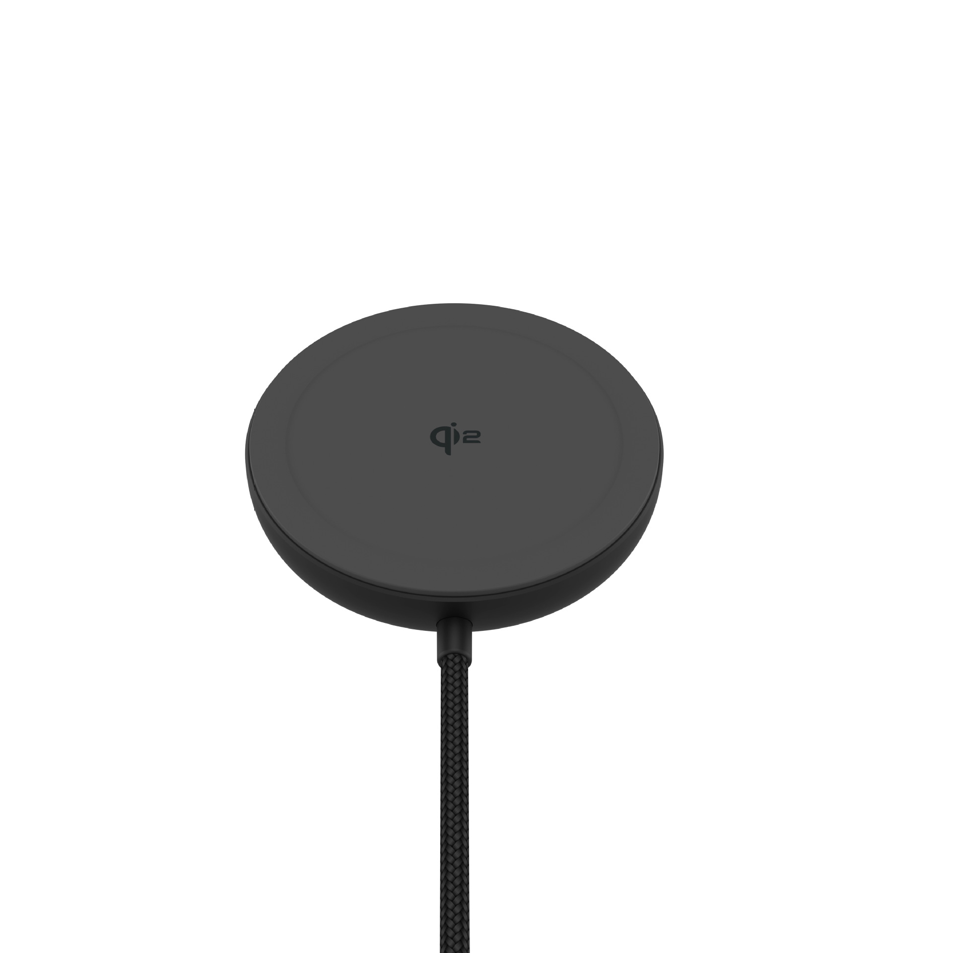 Qi2 certified wireless charger magnetic single stand aluminum alloy high quality liquid silicone 15W magnetic wireless charger