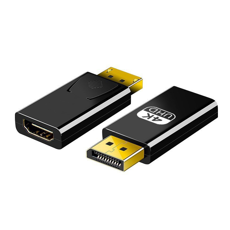 DP to HDMI adapter head computer to monitor projector 4K HD converter standard DisplayPort